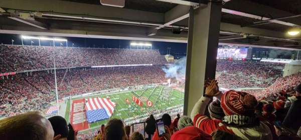 Ohio Stadium, section: 15D, row: 10, seat: 22