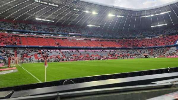 Allianz Arena, section: 118, row: 1, seat: 1