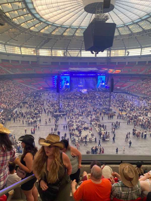 BC Place, section: 404, row: DD, seat: 101