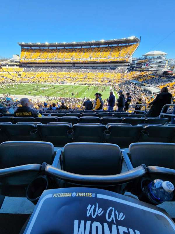 Acrisure Stadium, section: 238, row: H, seat: 4