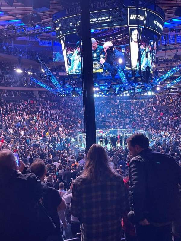 Madison Square Garden, section: 113, row: 13, seat: 17
