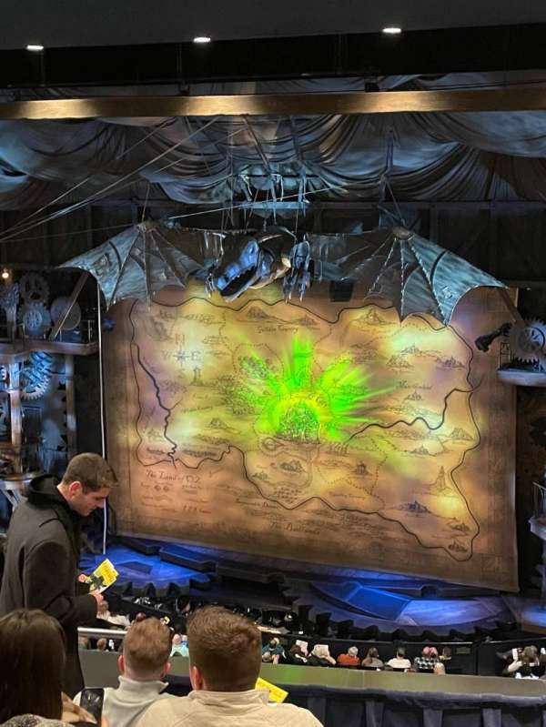 Gershwin Theatre, section: Rear Mezzanine R, row: F, seat: 6