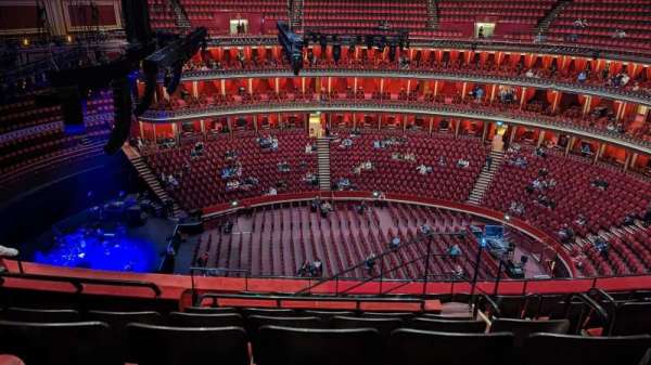 Royal Albert Hall, section: Rausing Circle Q, row: 7, seat: 32