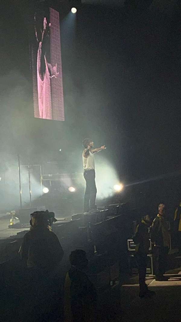 Utilita Arena Sheffield, section: 101, row: E, seat: 1