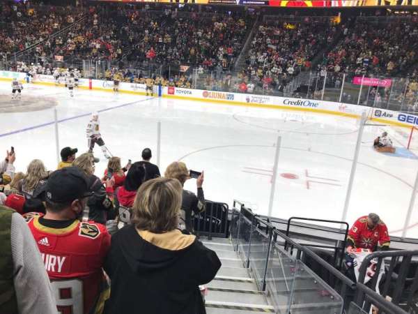 T-Mobile Arena, section: 117, row: E, seat: 12