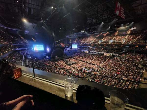 Spectrum Center, section: 204, row: A, seat: 6