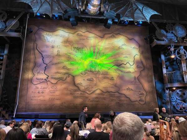 Gershwin Theatre, section: Orchestra C, row: E, seat: 107