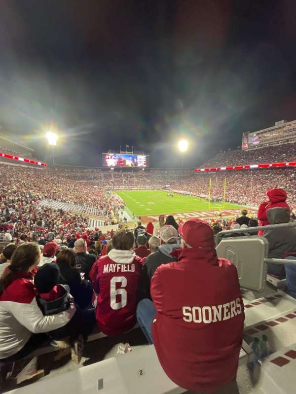 Gaylord Memorial Stadium, section: 21, row: 52, seat: 2