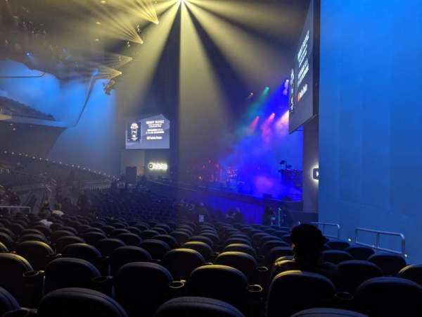 YouTube Theater, section: 105, row: N, seat: 22