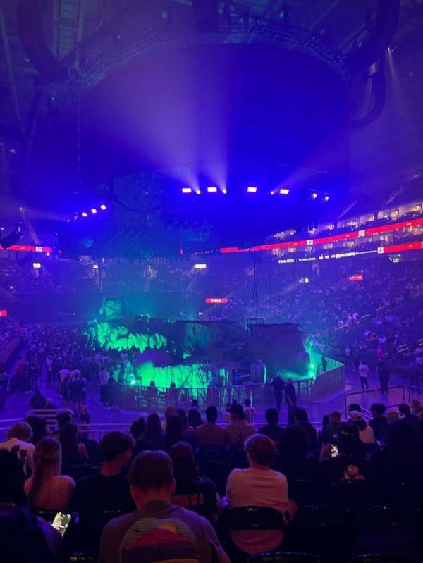 T-Mobile Center, section: 102, row: 12, seat: 4