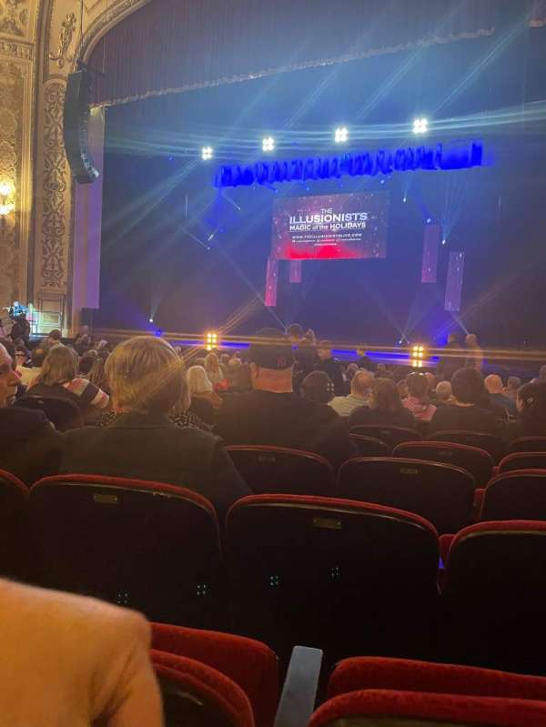 Orpheum Theatre, Omaha, section: Orchestra R, row: P, seat: 6
