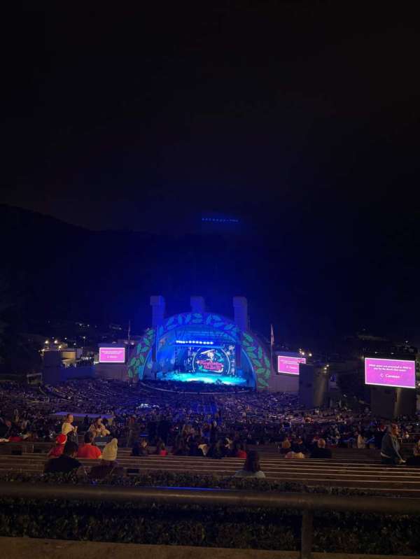 Hollywood Bowl, section: Q1, row: 2, seat: 7