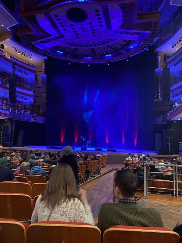 Symphony Hall, Birmingham, section: Stalls, row: U, seat: 4