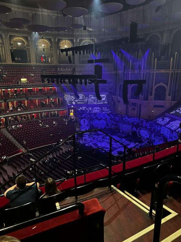 Royal Albert Hall, section: Rausing Circle W, row: 4, seat: 172