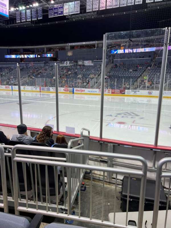 Ford Center, Indiana, section: 114, row: F, seat: 14
