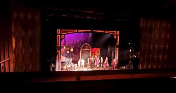 Fisher Theatre, section: Loge L, row: A, seat: 19