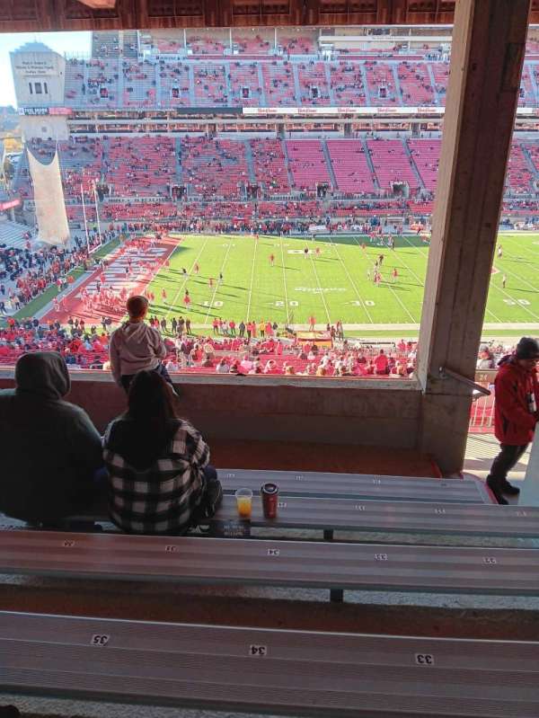 Ohio Stadium, section: 22b, row: 7, seat: 34
