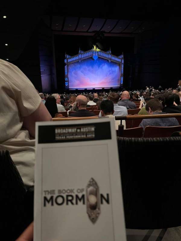 Bass Concert Hall, section: Orchestra 3, row: GG, seat: 102