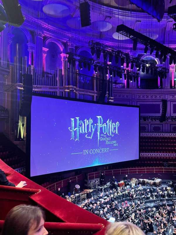 Royal Albert Hall, section: Second Tier 16, row: 1, seat: 4