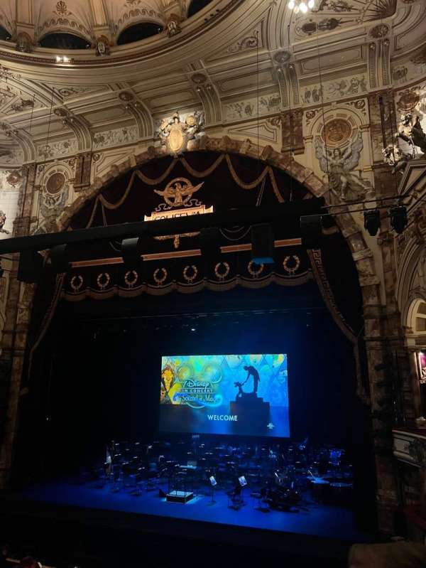 London Coliseum, section: Dress Circle, row: B, seat: 16