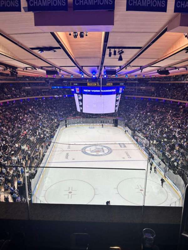 Madison Square Garden, section: 304, row: 2, seat: 1