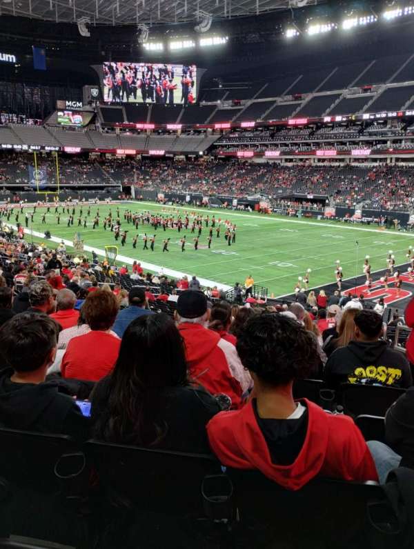 Allegiant Stadium, section: 128, row: 29, seat: 2