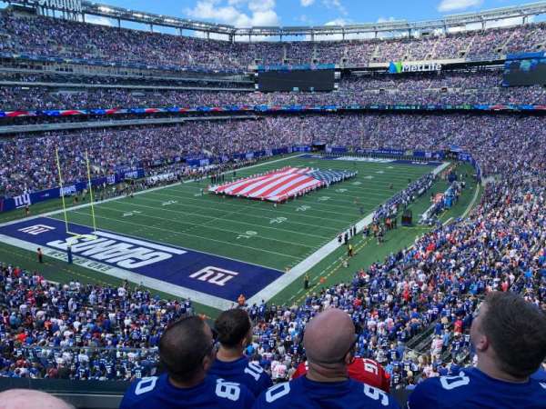 MetLife Stadium, section: 221a, row: 4, seat: 22