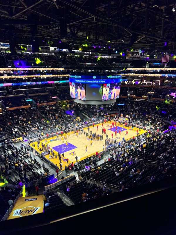Crypto.com Arena, section: 304, row: 1, seat: 14-14