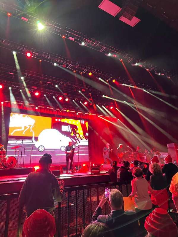 YouTube Theater, section: Floor A, row: 4, seat: 12