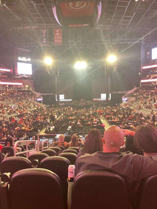 State Farm Arena, section: 114, row: K, seat: 16