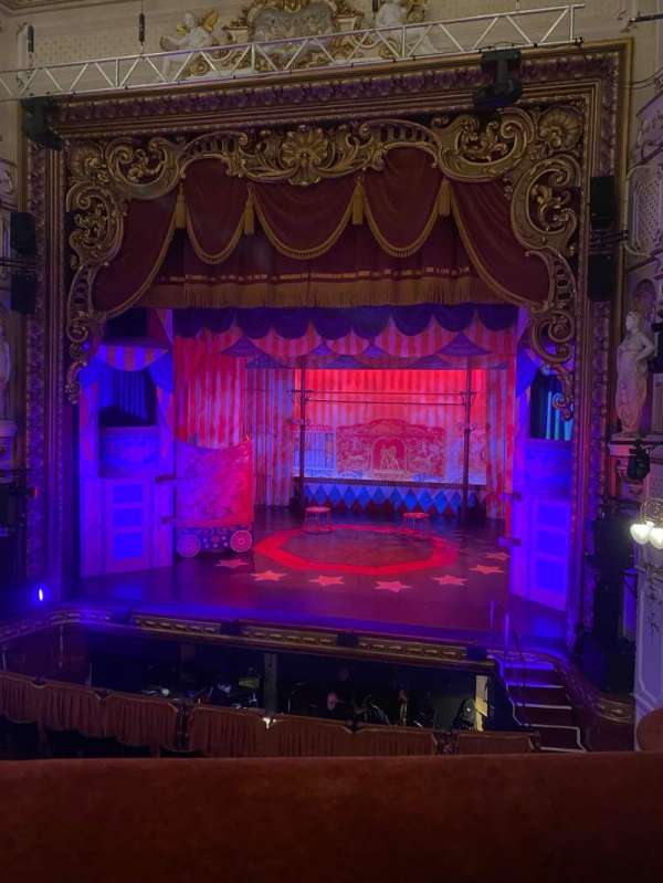 Lyceum Theatre, Sheffield, section: Circle, row: A, seat: 8
