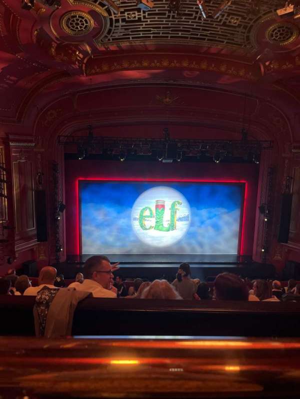 Dominion Theatre, section: Circle, row: H, seat: 28