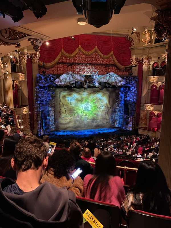 Academy of Music, section: Balcony F, row: D, seat: 9
