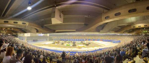 Olympic Stadium, Montreal, section: 240, row: P, seat: 13