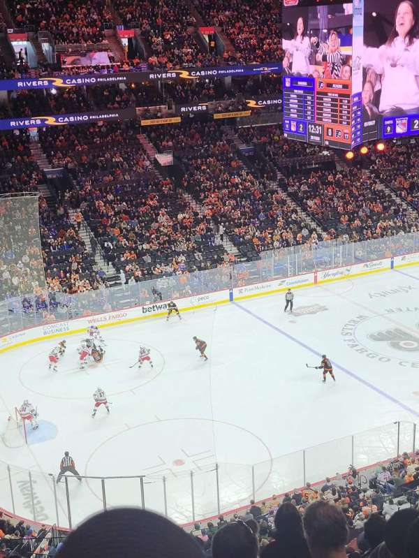 Xfinity Mobile Arena, section: 222A, row: 7, seat: 1