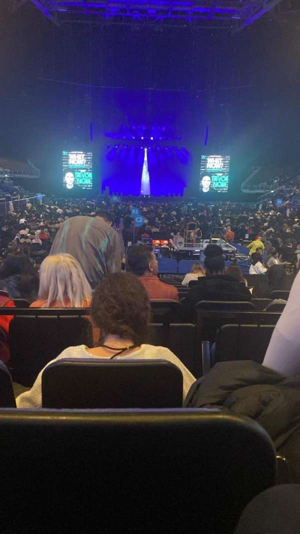 The O2, London, section: 106, row: K, seat: 197