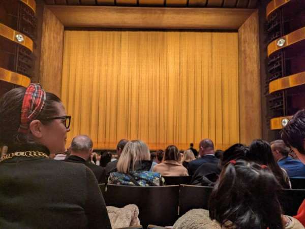Metropolitan Opera House - Lincoln Center, section: Orchestra C, row: N, seat: 111