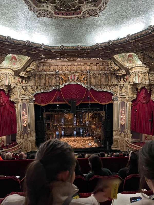 James M. Nederlander Theatre, section: Balcony C, row: P, seat: 307
