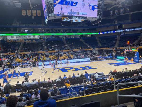 Petersen Events Center, section: 122, row: G, seat: 4