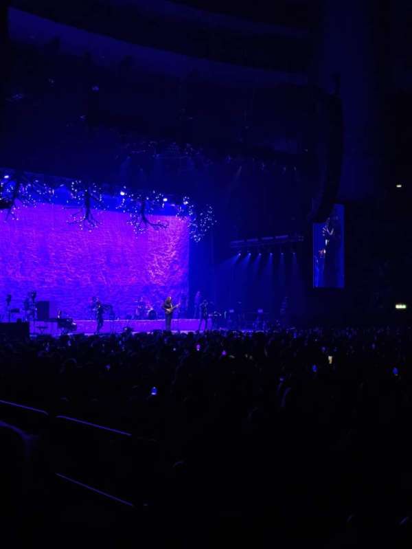 Avicii Arena, section: A8, row: 3, seat: 4