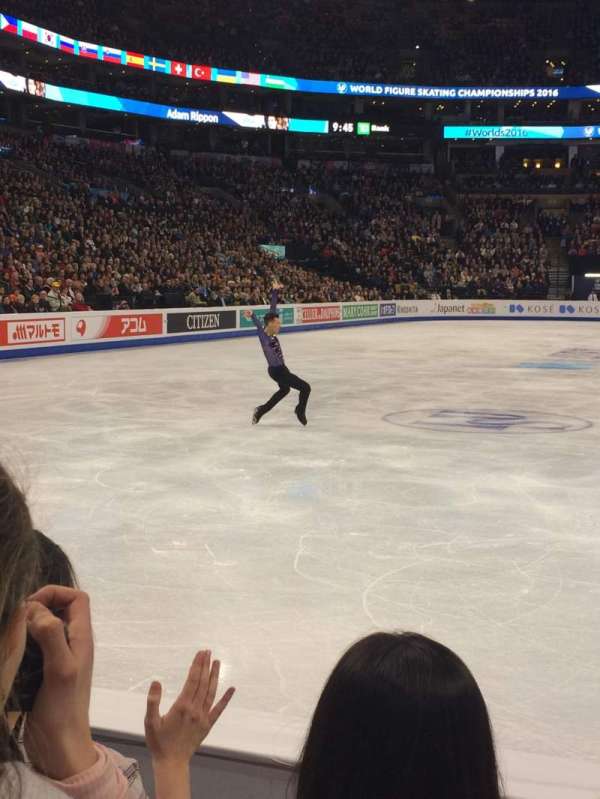 TD Garden, section: 6, row: 3