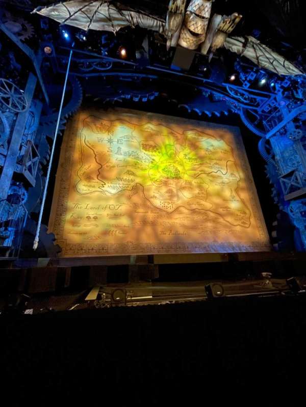 Apollo Victoria Theatre, section: Stalls, row: A, seat: 30