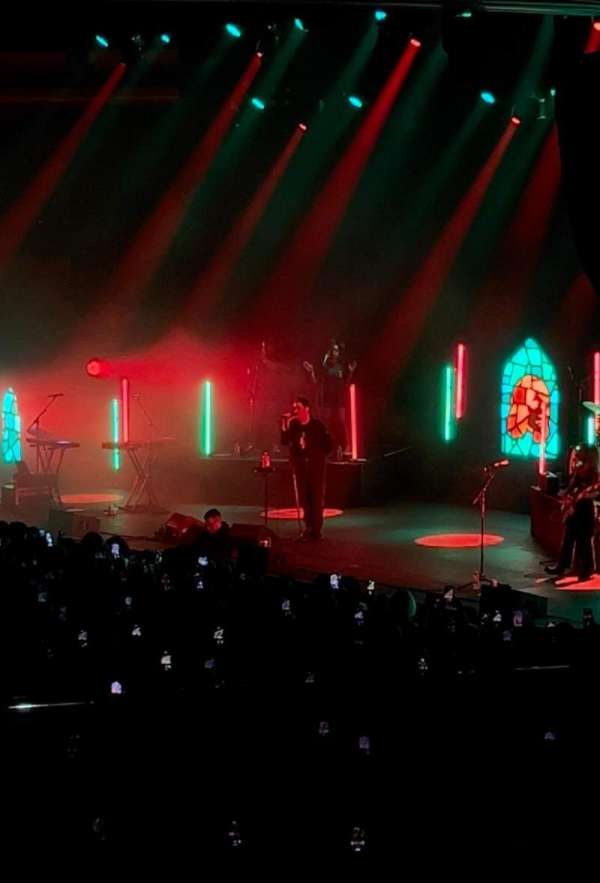 Hollywood Palladium, section: Platinum 1, row: 2, seat: 6