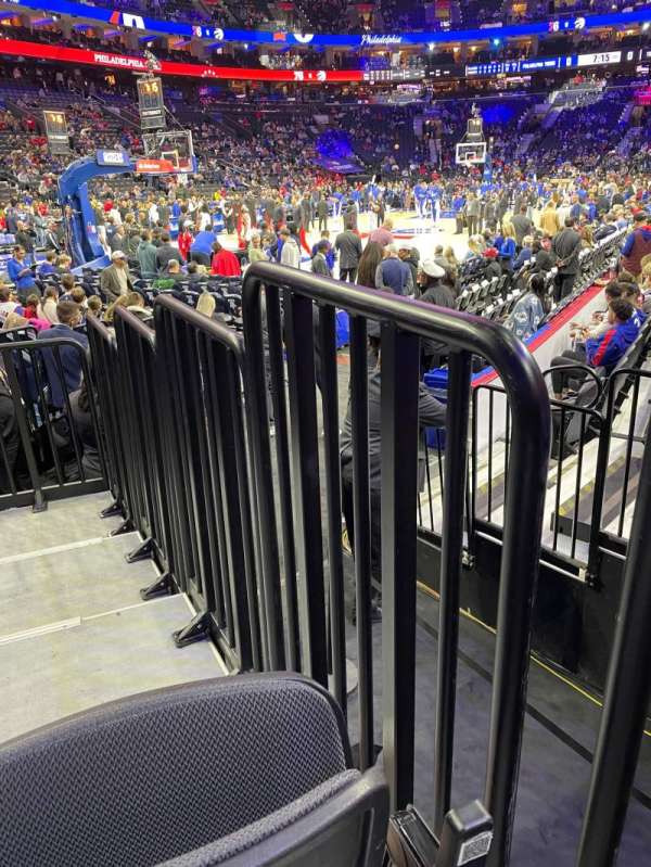 Xfinity Mobile Arena, section: 110, row: 5, seat: 1