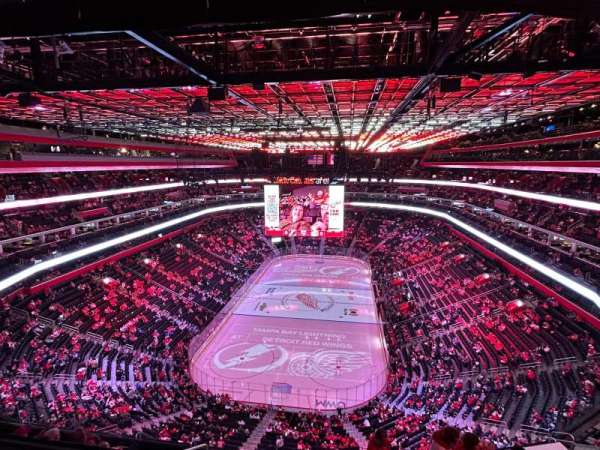 Little Caesars Arena, section: 202, row: 7, seat: 16