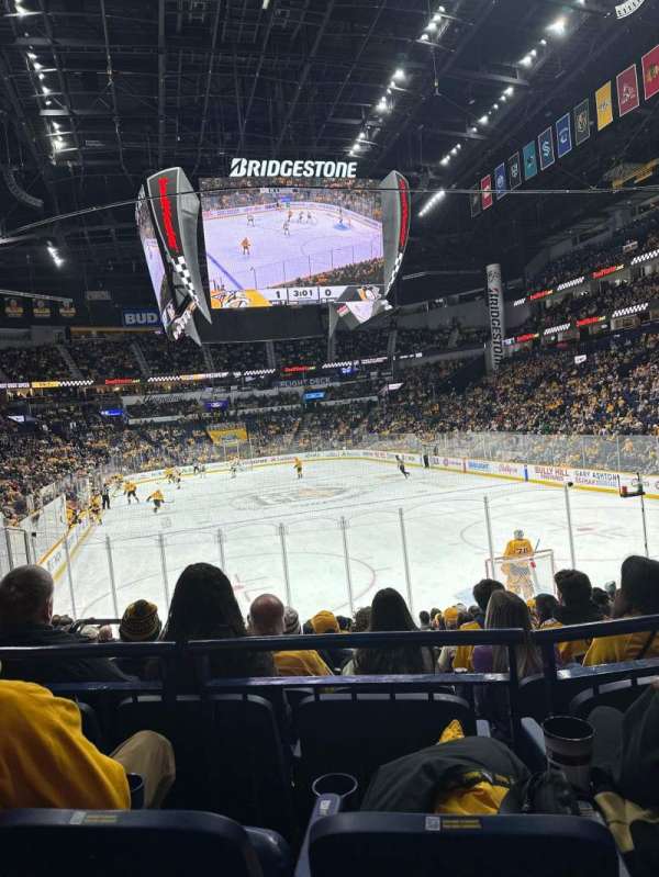 Bridgestone Arena, section: 120, row: C, seat: 18