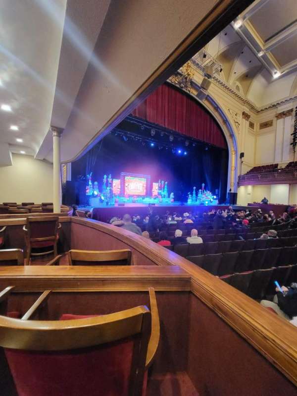 Lyric Baltimore, section: Box D - Left, row: B, seat: 1