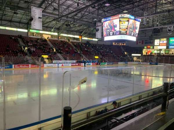 Sadlon Arena, section: 104, row: 6, seat: 8