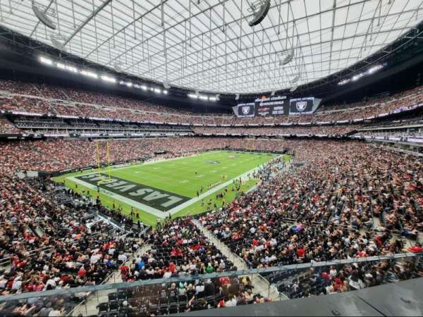 Allegiant Stadium, section: 244, row: 1, seat: 10