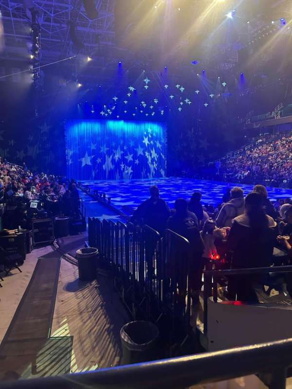 First Horizon Coliseum, section: 115, row: DD, seat: 3